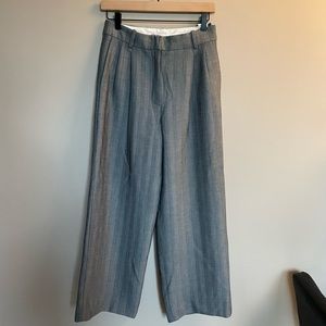 babaton chevron stripe pants